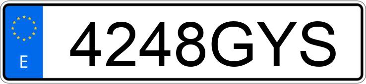 Numer rejestracyjny 4248GYS posiada MERCEDES C (204) Numer rejestracyjny 4248GYS posiada MERCEDES C (204)