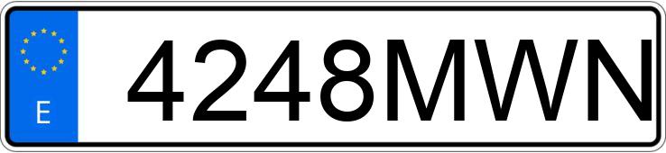 Numer rejestracyjny 4248MWN posiada VOGE SR16 Numer rejestracyjny 4248MWN posiada VOGE SR16