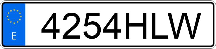 Numer rejestracyjny 4254HLW posiada KIA SPORTAGE Numer rejestracyjny 4254HLW posiada KIA SPORTAGE