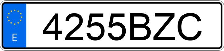 Numer rejestracyjny 4255BZC posiada PEUGEOT PARTNER COMBI QUIKSILVER 2.0 HDI