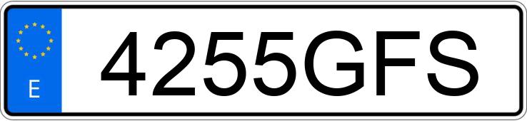 Numer rejestracyjny 4255GFS posiada AUDI A4 Numer rejestracyjny 4255GFS posiada AUDI A4