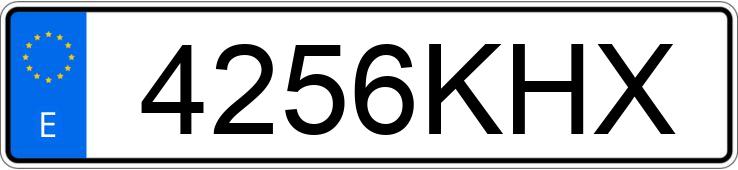 Numer rejestracyjny 4256KHX posiada VOLVO V40 Numer rejestracyjny 4256KHX posiada VOLVO V40