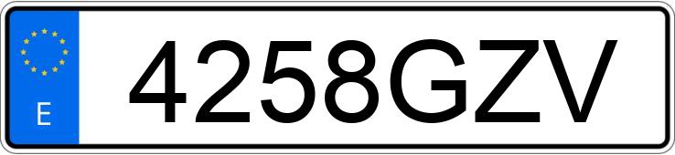 Numer rejestracyjny 4258GZV posiada SEAT ALTEA XL