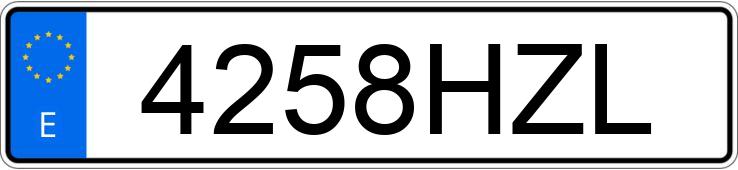 Numer rejestracyjny 4258HZL posiada MAZDA MAZDA6 STYLE+SAFETY+NAVEGADOR 2.0 145 Numer rejestracyjny 4258HZL posiada MAZDA MAZDA6 STYLE+SAFETY+NAVEGADOR 2.0 145