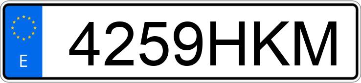 Numer rejestracyjny 4259HKM posiada CITROEN C4 GRAND PICASSO