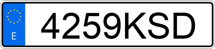 Numer rejestracyjny 4259KSD posiada HYUNDAI TUCSON Numer rejestracyjny 4259KSD posiada HYUNDAI TUCSON