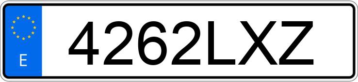 Numer rejestracyjny 4262LXZ posiada LYNK & CO 01