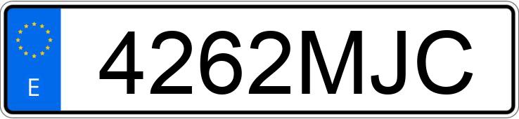Numer rejestracyjny 4262MJC posiada NISSAN JUKE