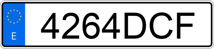 Numer rejestracyjny 4264DCF posiada BMW SERIE 3 Numer rejestracyjny 4264DCF posiada BMW SERIE 3