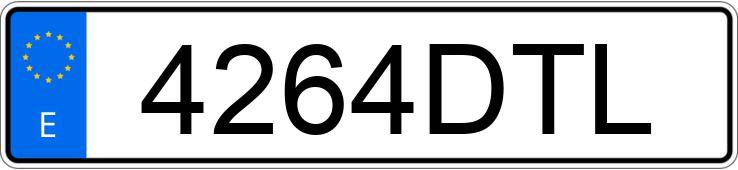 Numer rejestracyjny 4264DTL posiada AUDI A4 Numer rejestracyjny 4264DTL posiada AUDI A4