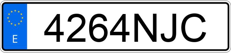 Numer rejestracyjny 4264NJC posiada PREET CHALLENGER