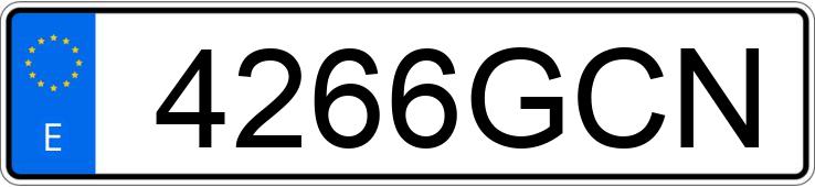 Numer rejestracyjny 4266GCN posiada RENAULT CLIO Numer rejestracyjny 4266GCN posiada RENAULT CLIO