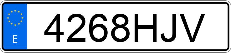 Numer rejestracyjny 4268HJV posiada RENAULT MEGANE Numer rejestracyjny 4268HJV posiada RENAULT MEGANE