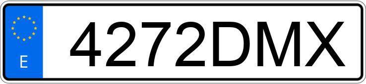 Numer rejestracyjny 4272DMX posiada CITROEN C3