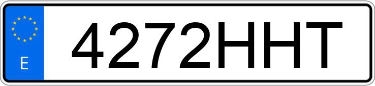 Numer rejestracyjny 4272HHT posiada LANCIA YPSILON