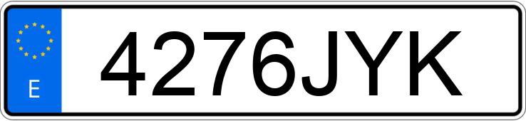 Numer rejestracyjny 4276JYK posiada VOLKSWAGEN POLO Numer rejestracyjny 4276JYK posiada VOLKSWAGEN POLO