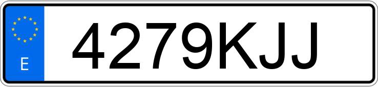 Numer rejestracyjny 4279KJJ posiada FORD FIESTA Numer rejestracyjny 4279KJJ posiada FORD FIESTA