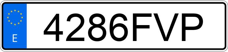 Numer rejestracyjny 4286FVP posiada IRISBUS ANDECAR V 19 450