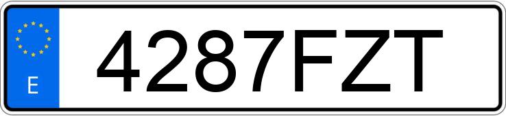 Numer rejestracyjny 4287FZT posiada OPEL ASTRA GTC Numer rejestracyjny 4287FZT posiada OPEL ASTRA GTC