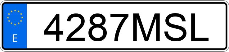 Numer rejestracyjny 4287MSL posiada DACIA SANDERO STEPWAY