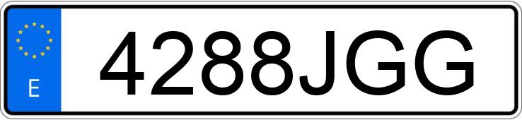 Numer rejestracyjny 4288JGG posiada TOYOTA VERSO Numer rejestracyjny 4288JGG posiada TOYOTA VERSO