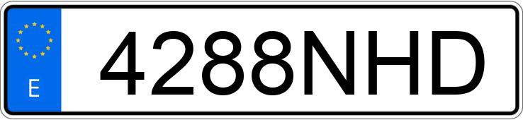 Numer rejestracyjny 4288NHD posiada RENAULT KANGOO Numer rejestracyjny 4288NHD posiada RENAULT KANGOO