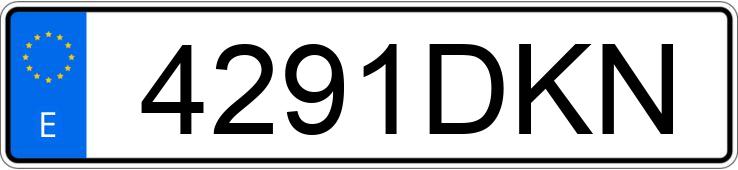 Numer rejestracyjny 4291DKN posiada AUDI A3 SPORTBACK Numer rejestracyjny 4291DKN posiada AUDI A3 SPORTBACK