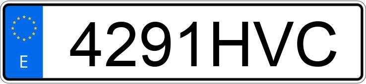 Numer rejestracyjny 4291HVC posiada OPEL ASTRA