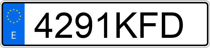 Numer rejestracyjny 4291KFD posiada FORD MONDEO Numer rejestracyjny 4291KFD posiada FORD MONDEO