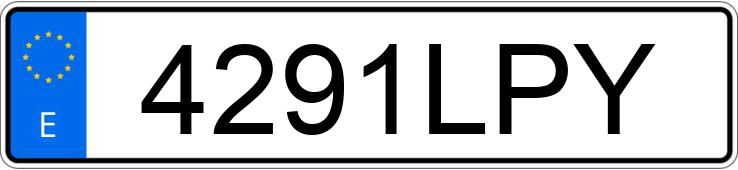Registreringsnumret 4291LPY har VOLVO XC60