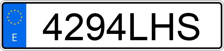 Numer rejestracyjny 4294LHS posiada FIAT TALENTO Numer rejestracyjny 4294LHS posiada FIAT TALENTO