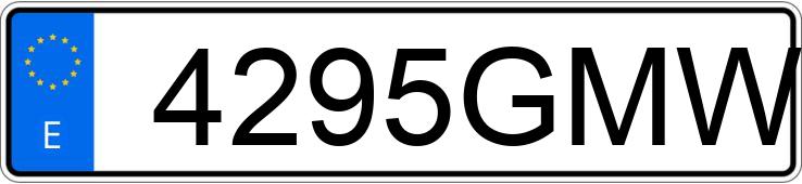 Numer rejestracyjny 4295GMW posiada RENAULT CLIO Numer rejestracyjny 4295GMW posiada RENAULT CLIO