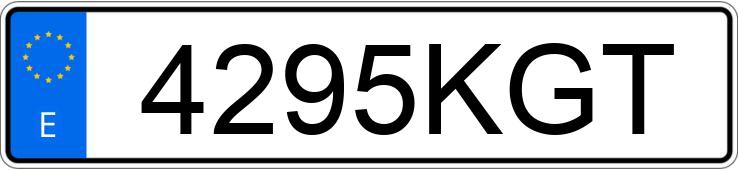 Numer rejestracyjny 4295KGT posiada MASERATI LEVANTE Numer rejestracyjny 4295KGT posiada MASERATI LEVANTE