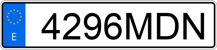 Numer rejestracyjny 4296MDN posiada VOLVO XC60 B4 G MOMENTUM PRO AT FWD