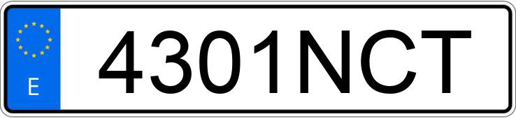 Numer rejestracyjny 4301NCT posiada FIAT TIPO