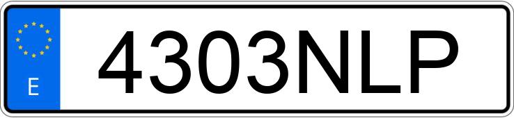 Numer rejestracyjny 4303NLP posiada CUPRA FORMENTOR Numer rejestracyjny 4303NLP posiada CUPRA FORMENTOR
