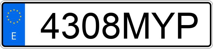 Numer rejestracyjny 4308MYP posiada KIA STONIC Numer rejestracyjny 4308MYP posiada KIA STONIC