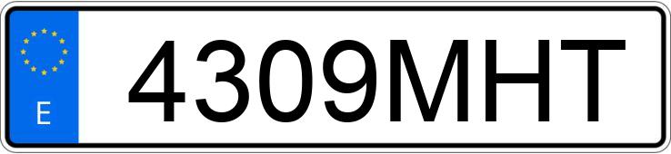 Numer rejestracyjny 4309MHT posiada SEAT ARONA