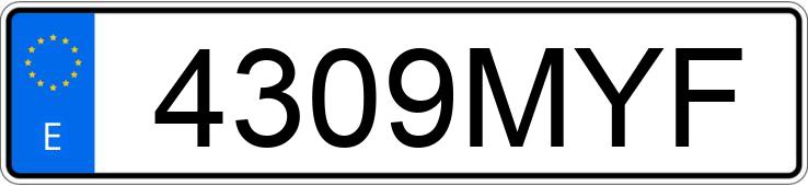 Numer rejestracyjny 4309MYF posiada KIA NIRO Numer rejestracyjny 4309MYF posiada KIA NIRO