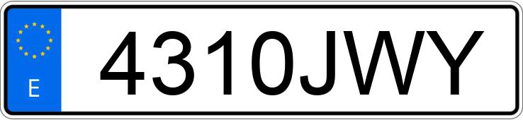 Numer rejestracyjny 4310JWY posiada CITROEN C4 GRAND PICASSO Numer rejestracyjny 4310JWY posiada CITROEN C4 GRAND PICASSO