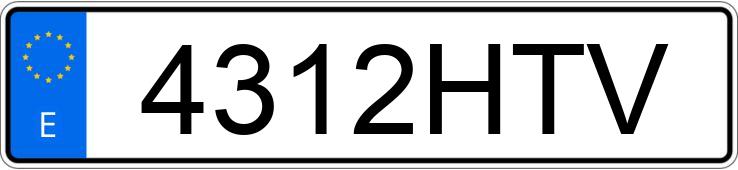 Numer rejestracyjny 4312HTV posiada DACIA DUSTER Numer rejestracyjny 4312HTV posiada DACIA DUSTER