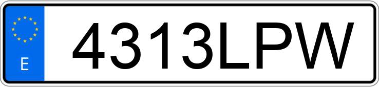 Numer rejestracyjny 4313LPW posiada CITROEN C4 Numer rejestracyjny 4313LPW posiada CITROEN C4