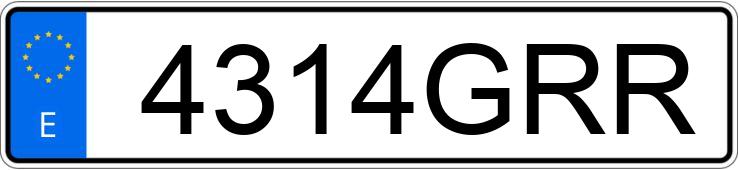 Numer rejestracyjny 4314GRR posiada NISSAN QASHQAI Numer rejestracyjny 4314GRR posiada NISSAN QASHQAI