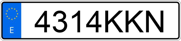 Numer rejestracyjny 4314KKN posiada RENAULT CAPTUR