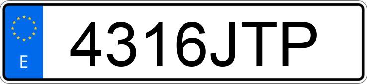 Numer rejestracyjny 4316JTP posiada OPEL KARL Numer rejestracyjny 4316JTP posiada OPEL KARL