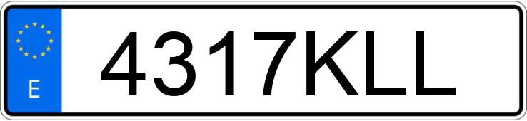 Numer rejestracyjny 4317KLL posiada FORD ECOSPORT Numer rejestracyjny 4317KLL posiada FORD ECOSPORT