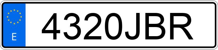 Numer rejestracyjny 4320JBR posiada AUDI Q3 Numer rejestracyjny 4320JBR posiada AUDI Q3