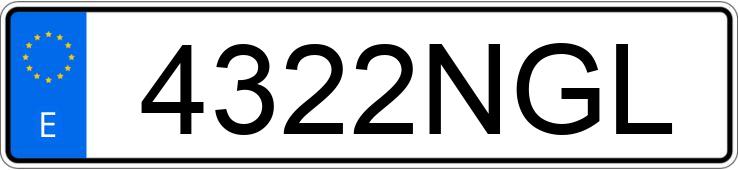 Numer rejestracyjny 4322NGL posiada MERCEDES GLA (156) Numer rejestracyjny 4322NGL posiada MERCEDES GLA (156)