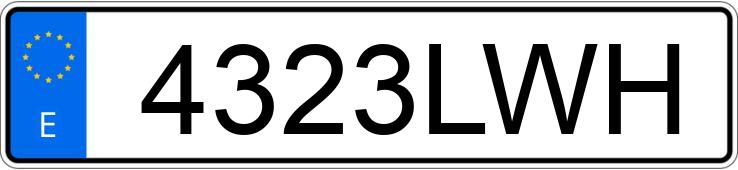 Numer rejestracyjny 4323LWH posiada PEUGEOT 208 Numer rejestracyjny 4323LWH posiada PEUGEOT 208