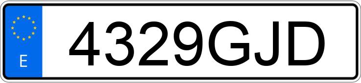 Numer rejestracyjny 4329GJD posiada OPEL ASTRA GTC